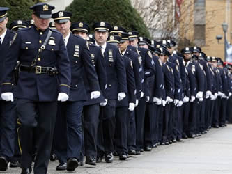 NYPD Police Officer's Funeral